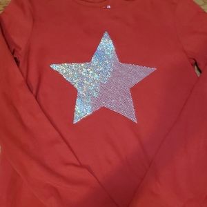 GAP sequin star shirt
